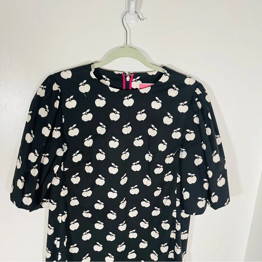 Kate Spade Apple Toss Taxi Dress Black - Picture 4 of 7